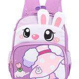 Bunny Design Backpack - Purple