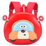 Car Design 3D Hard Case Backpack - Red