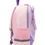 Teddy Design Front Pocket Backpack - Purple