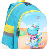 Dino 3D Hard Case Backpack - Blue