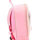 Sheep Design 3D Hard Case Backpack - Beige & Pink