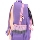 Unicorn& Balloons Print Backpack - Purple