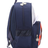 Dinosaur Pint Double Pocket Backpack - Red
