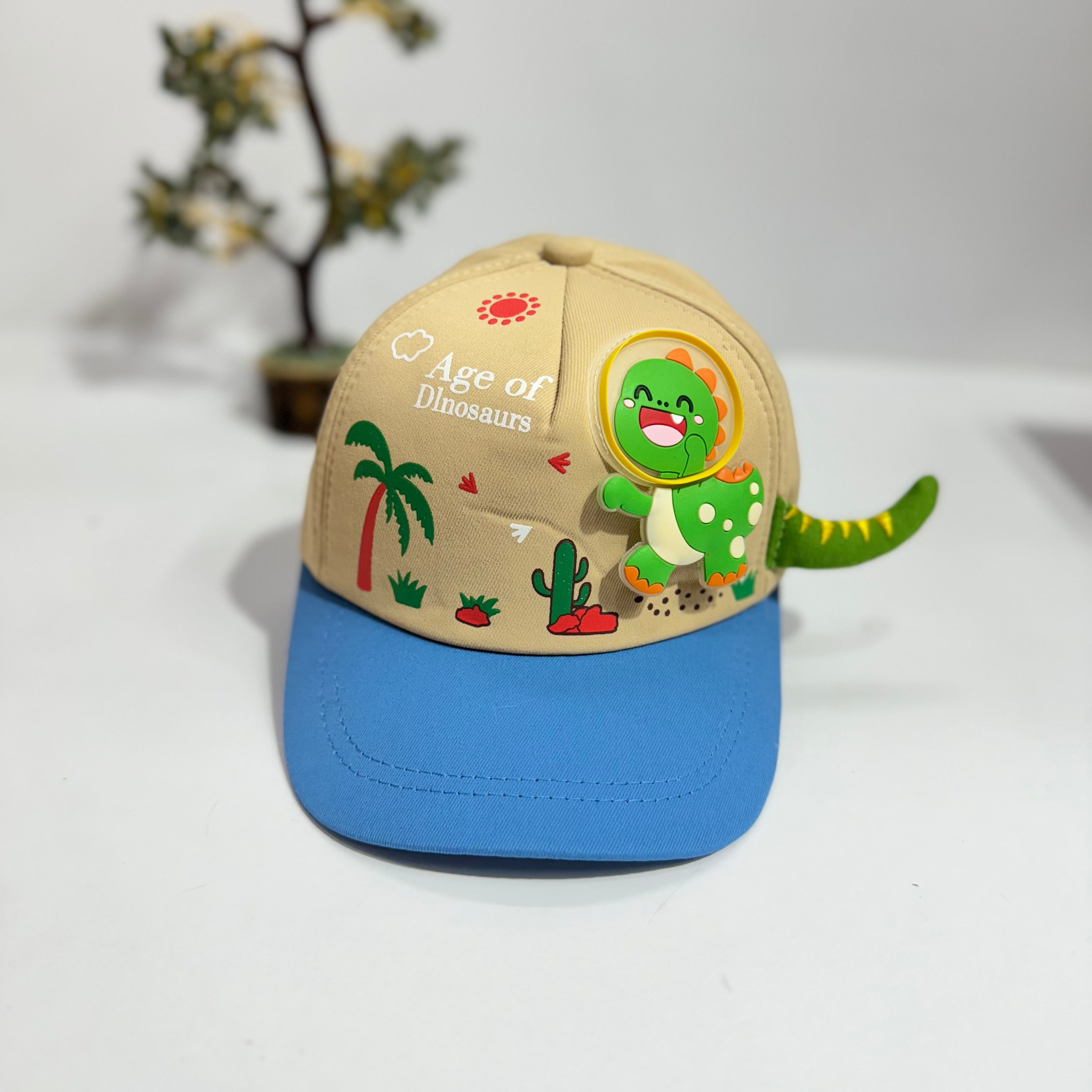 DINO WITH A TAIL 3D CAP