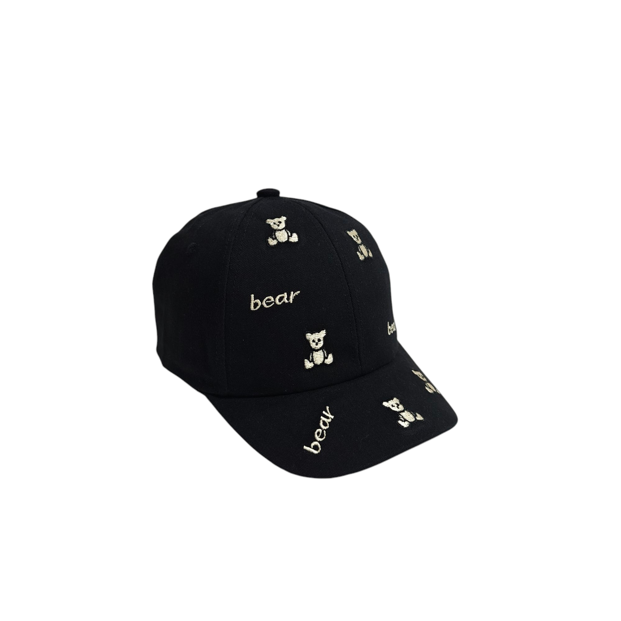 BEAR EMBROIDERED CAP