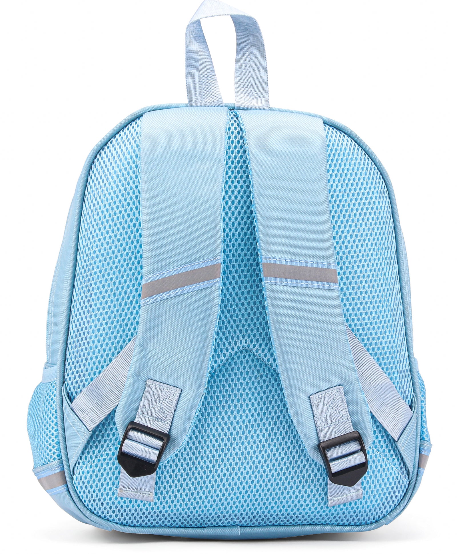 Doll Print Hard Case Backpack - Blue