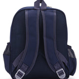 Dinosaur Pint Double Pocket Backpack - Blue