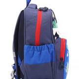 Crocodile Design Backpack - Blue