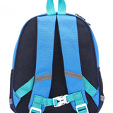Crocodile Design Front Pocket Backpack - Navy