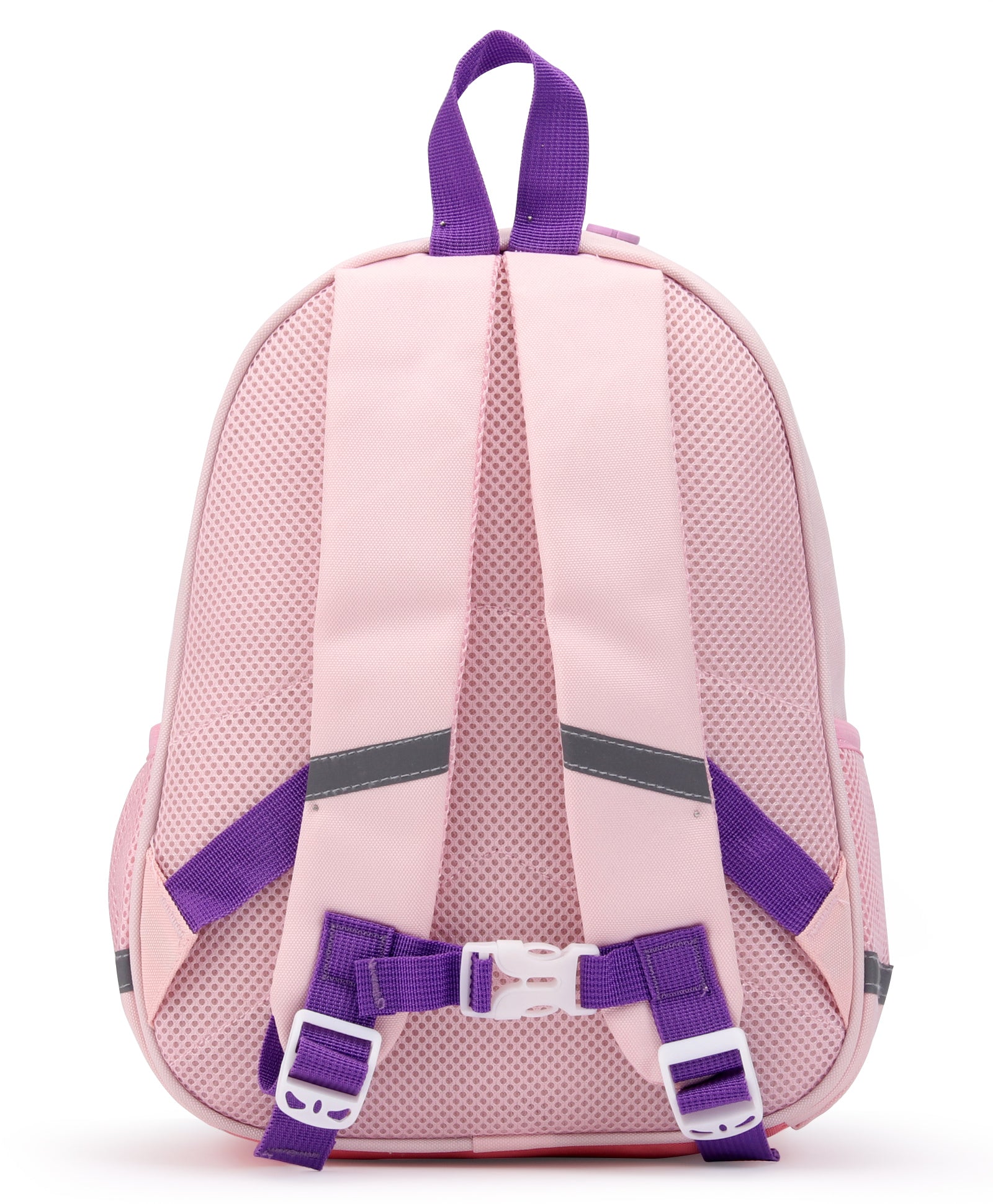 Teddy Design Front Pocket Backpack - Purple