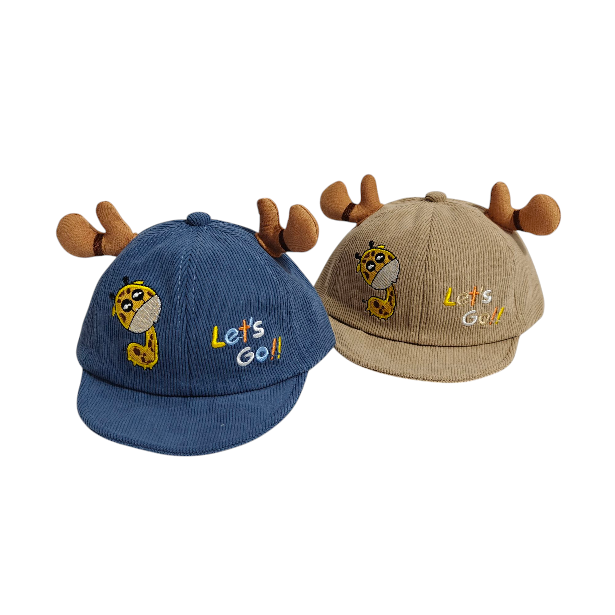 GIRAFFE PATCH CORDUROY CAP