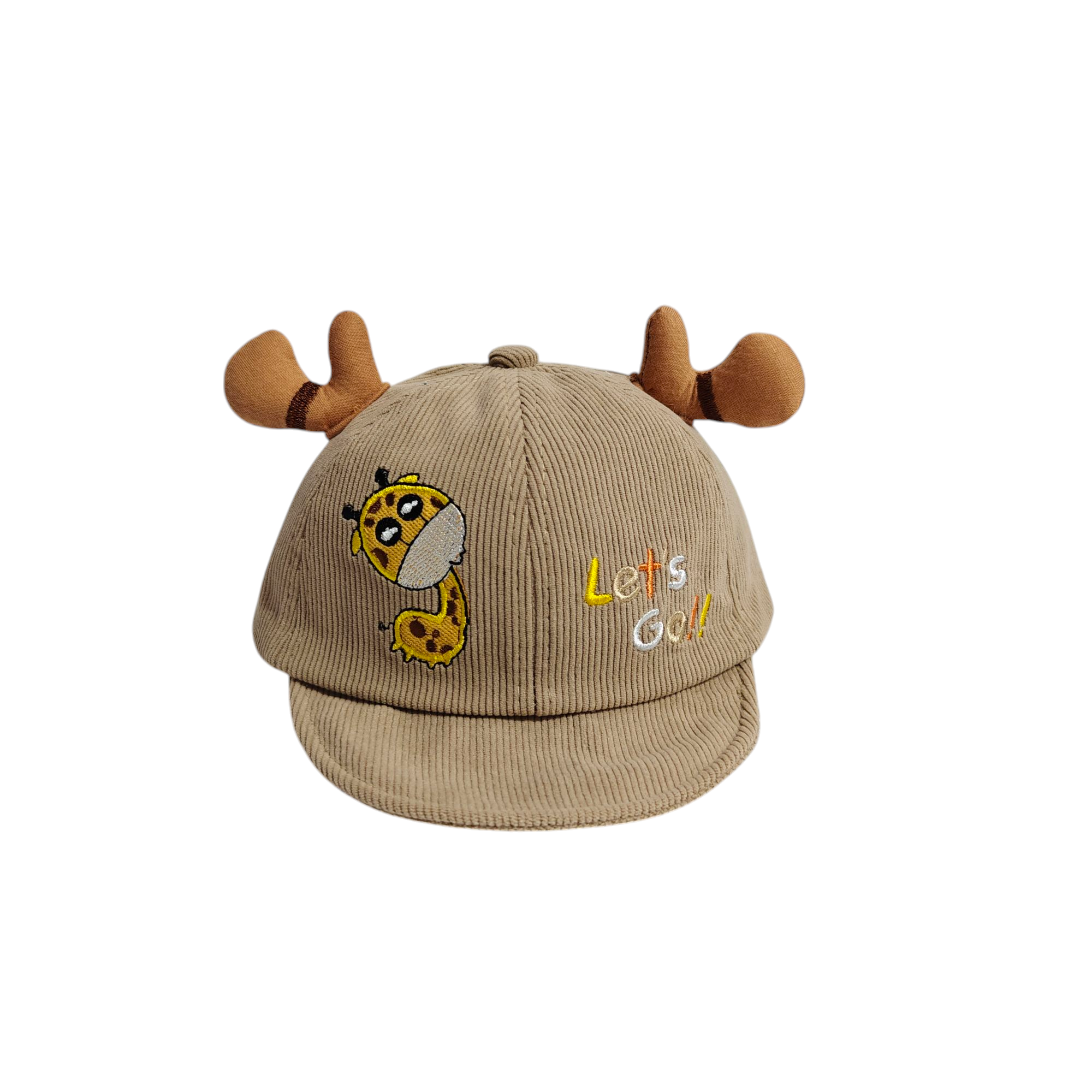 GIRAFFE PATCH CORDUROY CAP