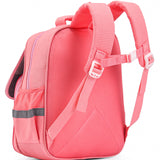 Unicorn & Balloons Print Backpack - Peach
