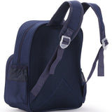 Dinosaur Pint Double Pocket Backpack - Blue