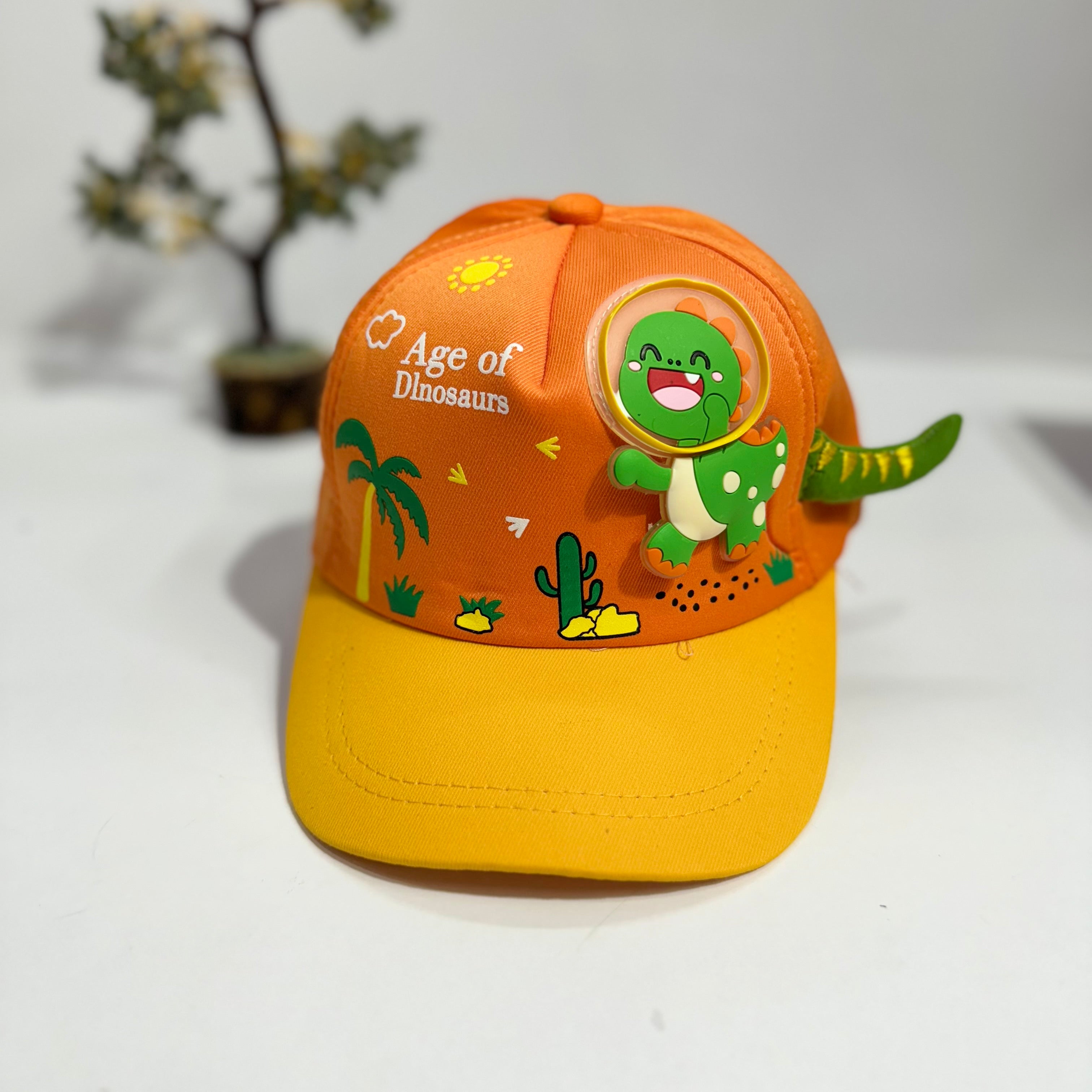 DINO WITH A TAIL 3D CAP