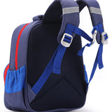 Crocodile Design Backpack - Blue