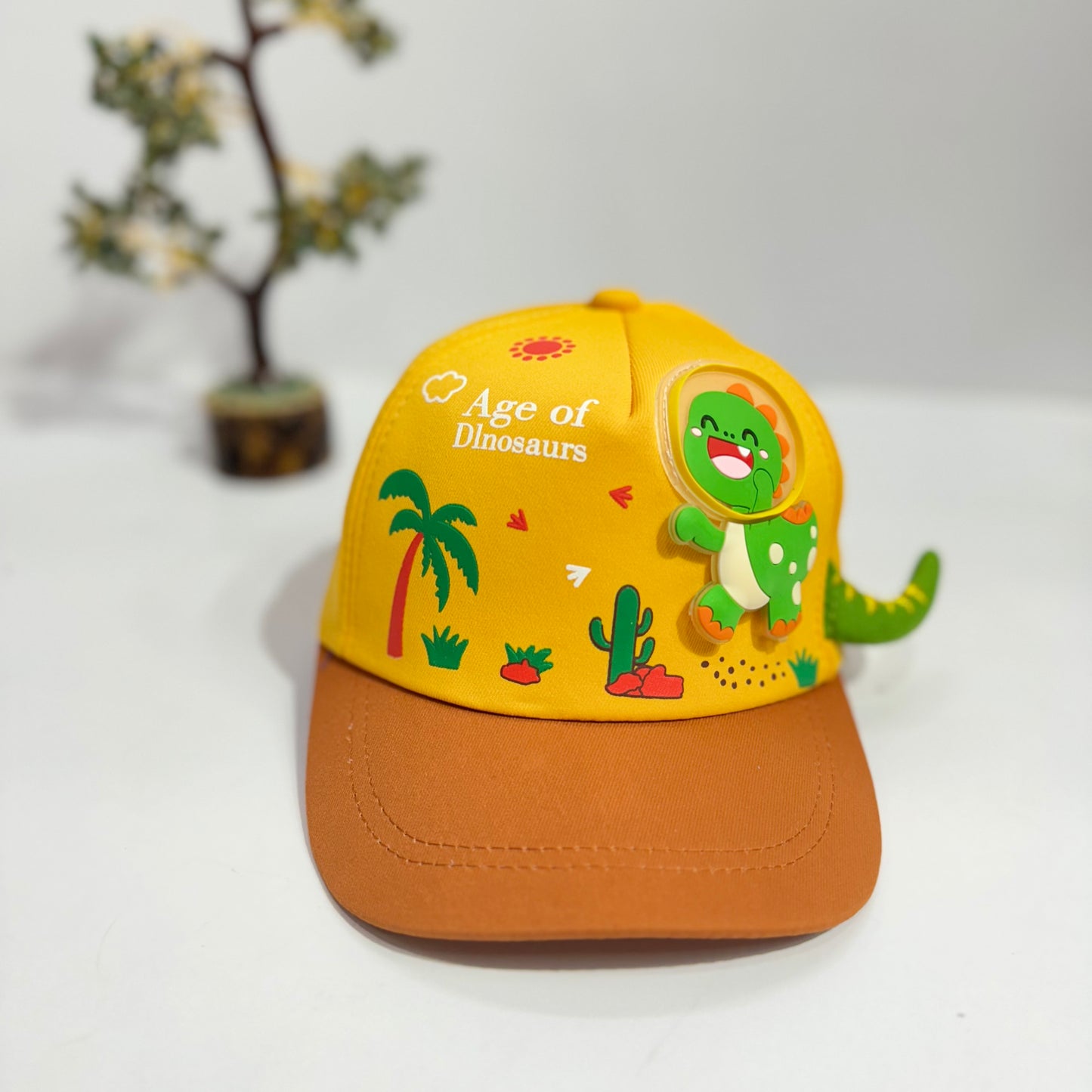 DINO WITH A TAIL 3D CAP