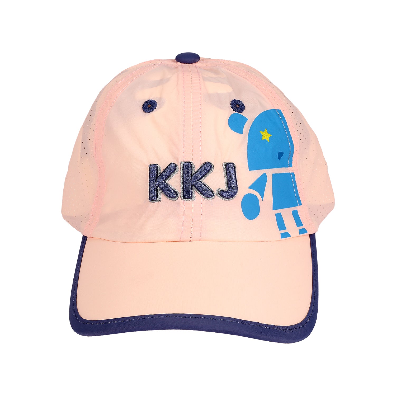 LETTER EMBROIDERED CAP - PINK