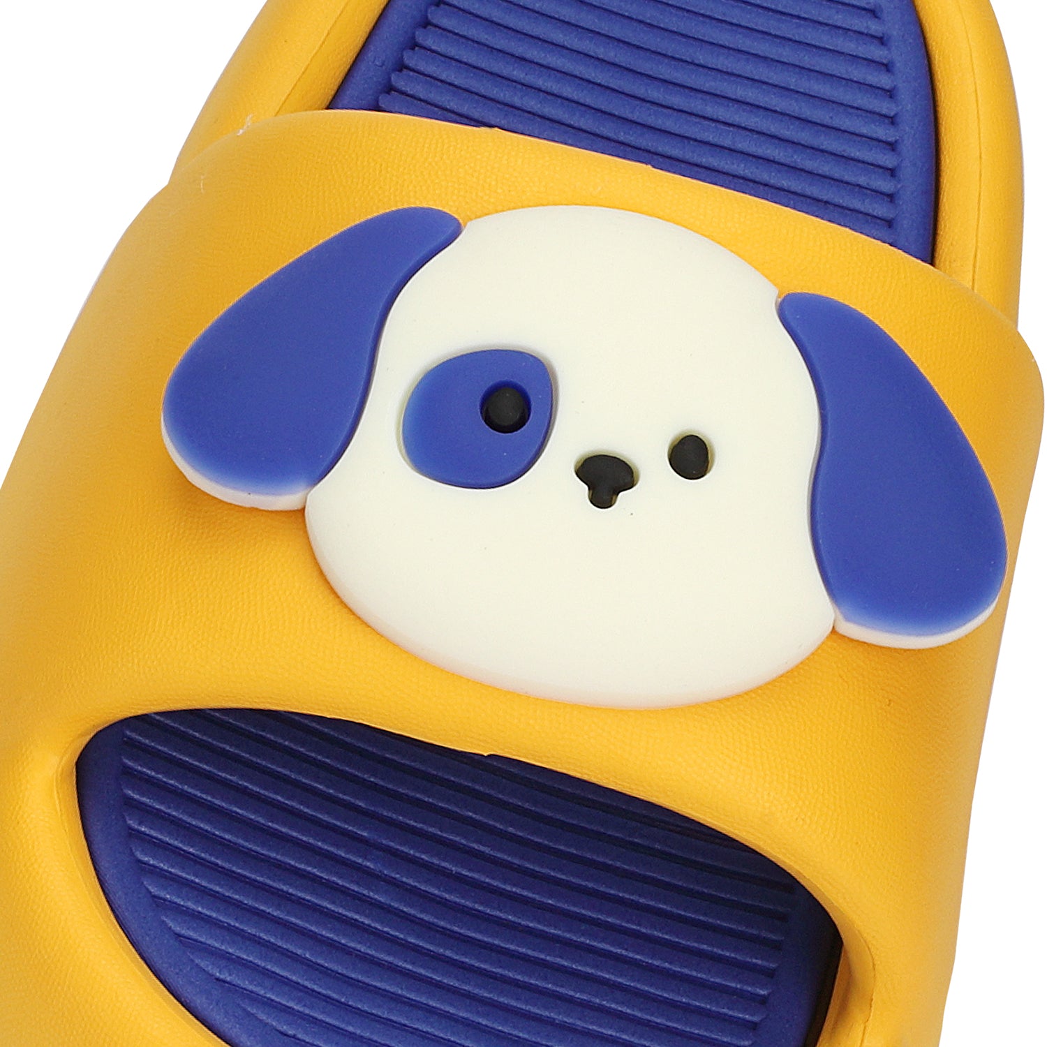 Dog Applique Detailed Slider - Yellow