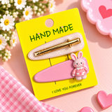 HELLO KOREAN SET OF 2 HAIR CLIPS