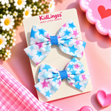 ALL STARS KOREAN SET OF 2 HAIR CLIPS