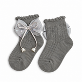 PACK OF 3 BOW DETAILED ANKLE LENGTH SOCKS - MULTICOLOR