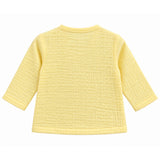 TEXTURED DOUBLE LAYER MUSLIN NIGHTSUIT - YELLOW