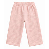 TEXTURED DOUBLE LAYER MUSLIN NIGHTSUIT - LIGHT PINK