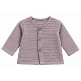 TEXTURED DOUBLE LAYER MUSLIN NIGHTSUIT - MAUVE