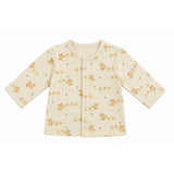 DUCK PRINT DOUBLE LAYER MUSLIN NIGHTSUITS WITH LINING - LIGHT YELLOW