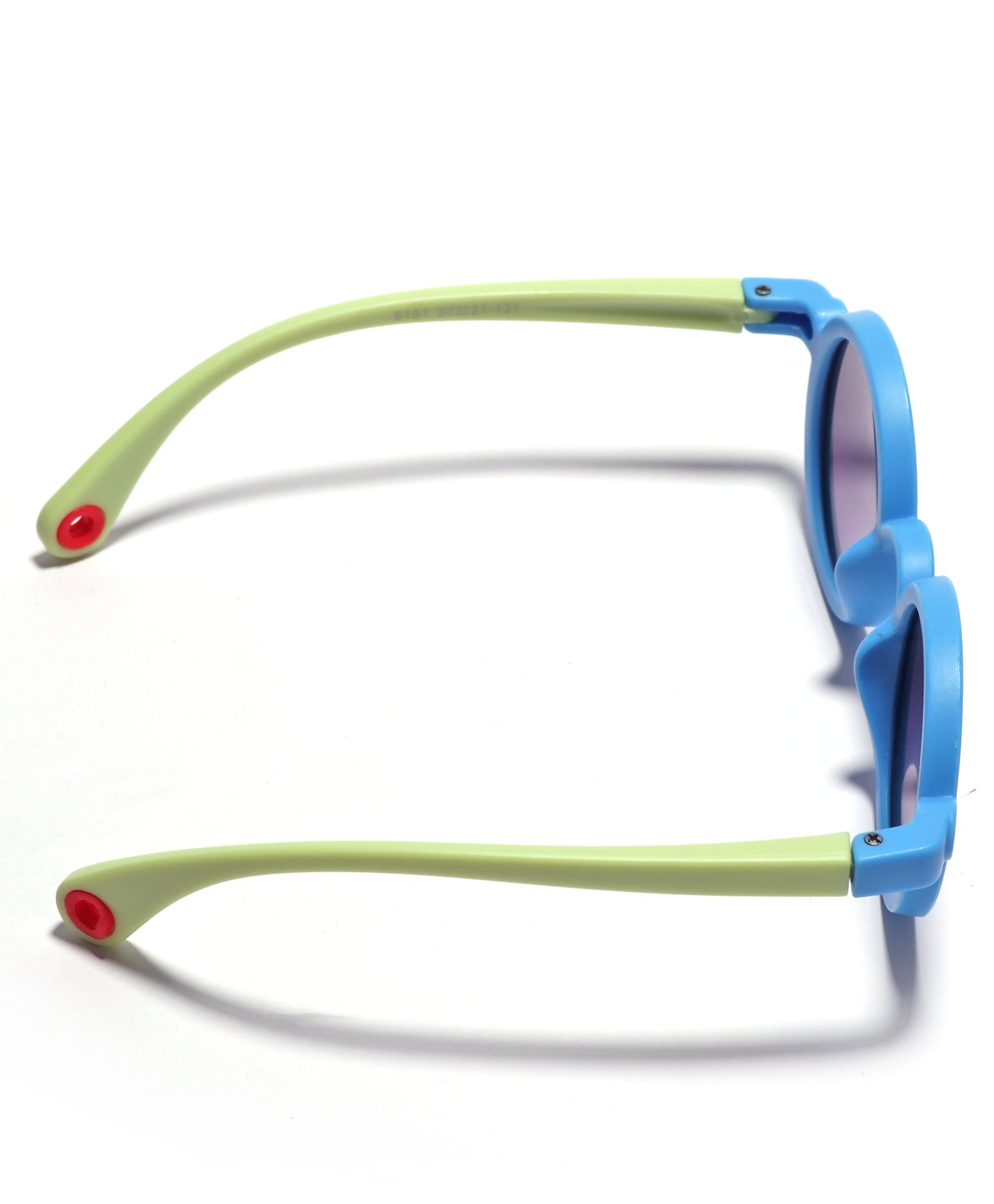 Solid Round Sunglasses - BLUE