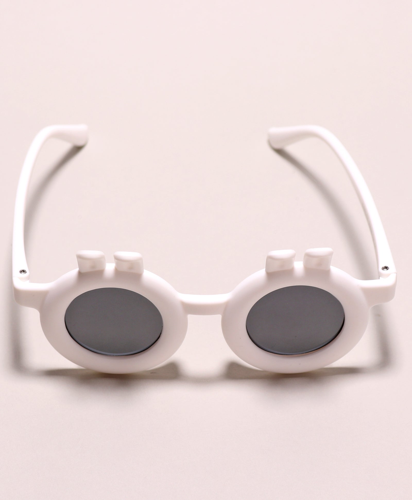 BUNNY EARS UNBREAKABLE SUNGLASSES - WHITE