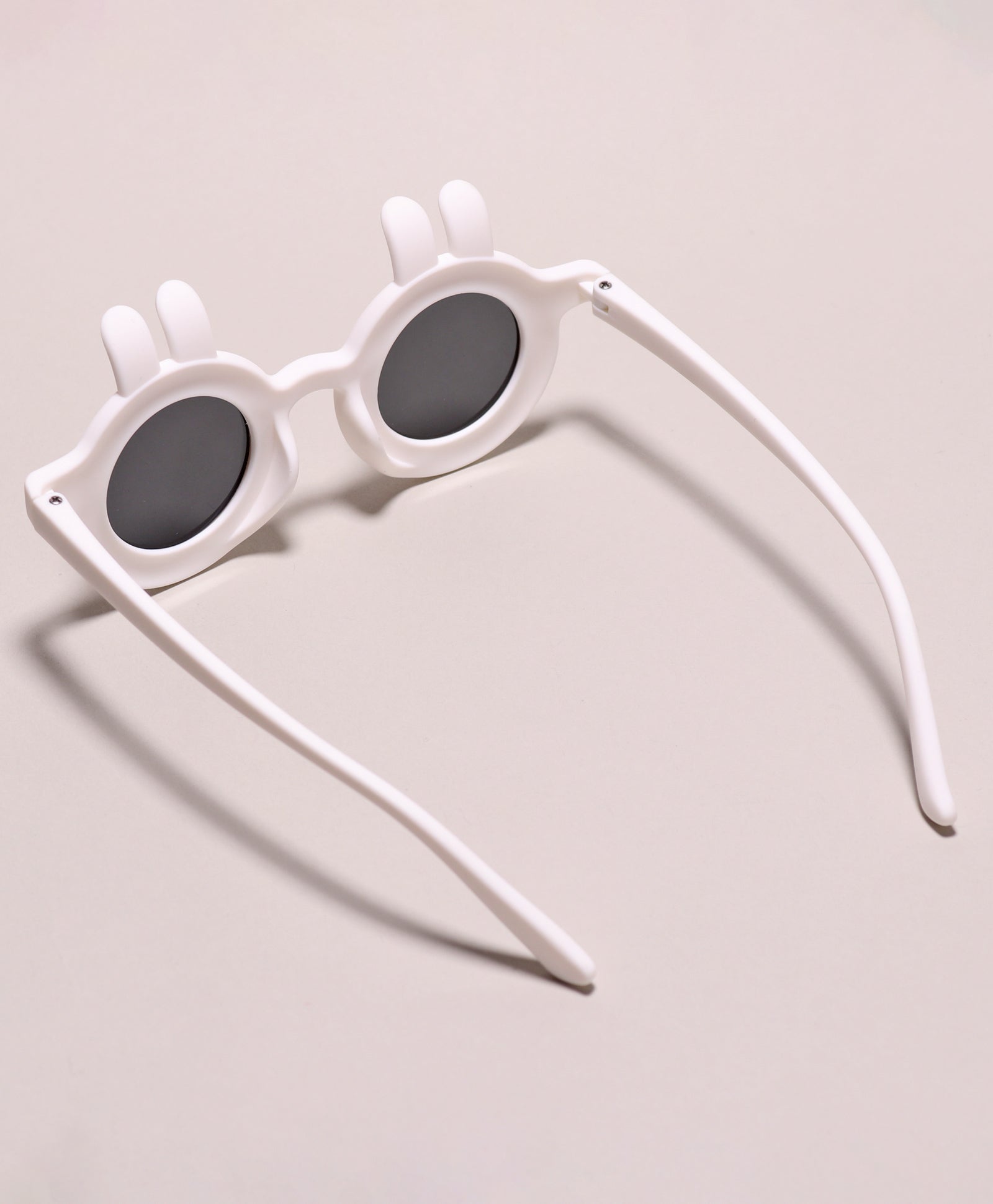 BUNNY EARS UNBREAKABLE SUNGLASSES - WHITE