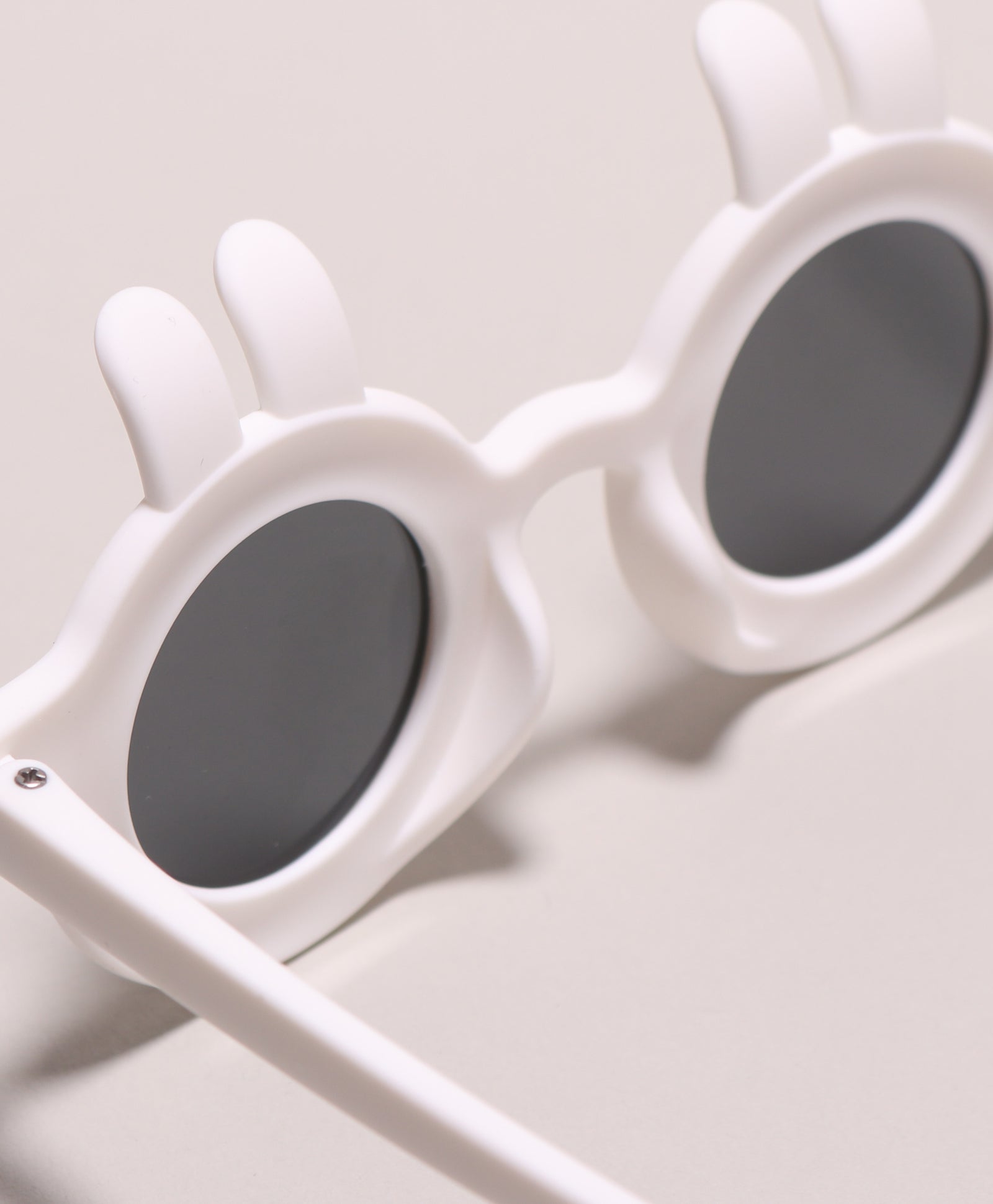 BUNNY EARS UNBREAKABLE SUNGLASSES - WHITE