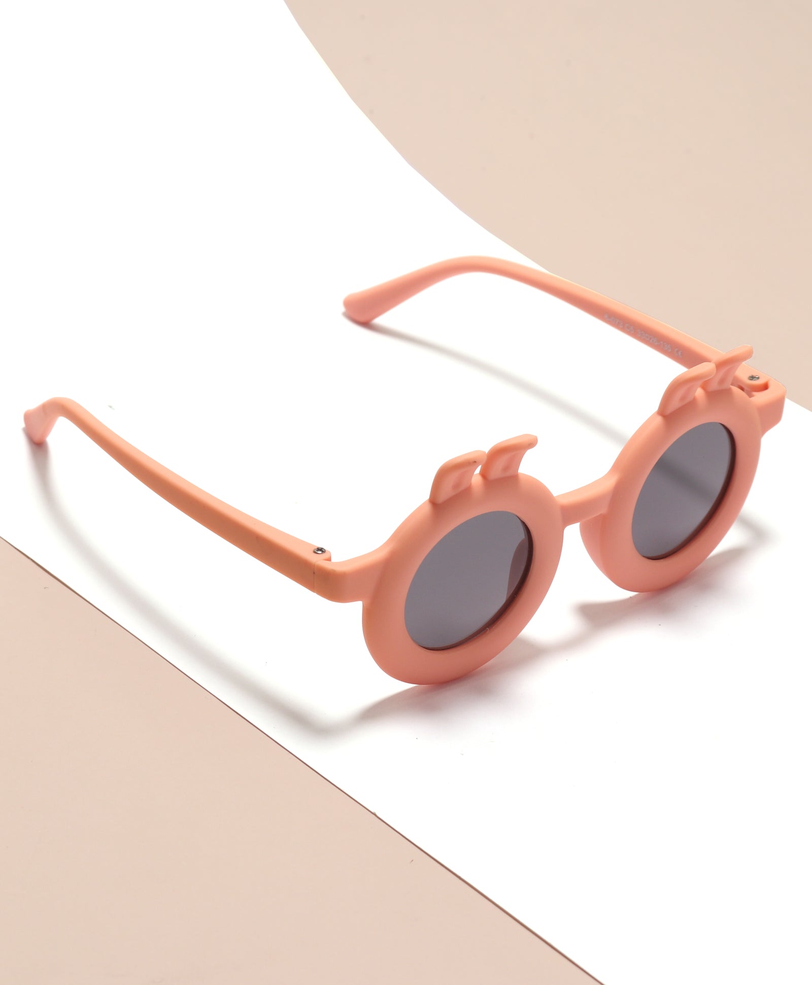 BUNNY EARS UNBREAKABLE SUNGLASSES - PEACH