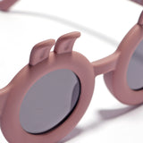 BUNNY EARS UNBREAKABLE SUNGLASSES - BROWN