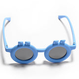 BUNNY EARS UNBREAKABLE SUNGLASSES - BLUE