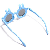 BUNNY EARS UNBREAKABLE SUNGLASSES - BLUE