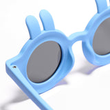BUNNY EARS UNBREAKABLE SUNGLASSES - BLUE