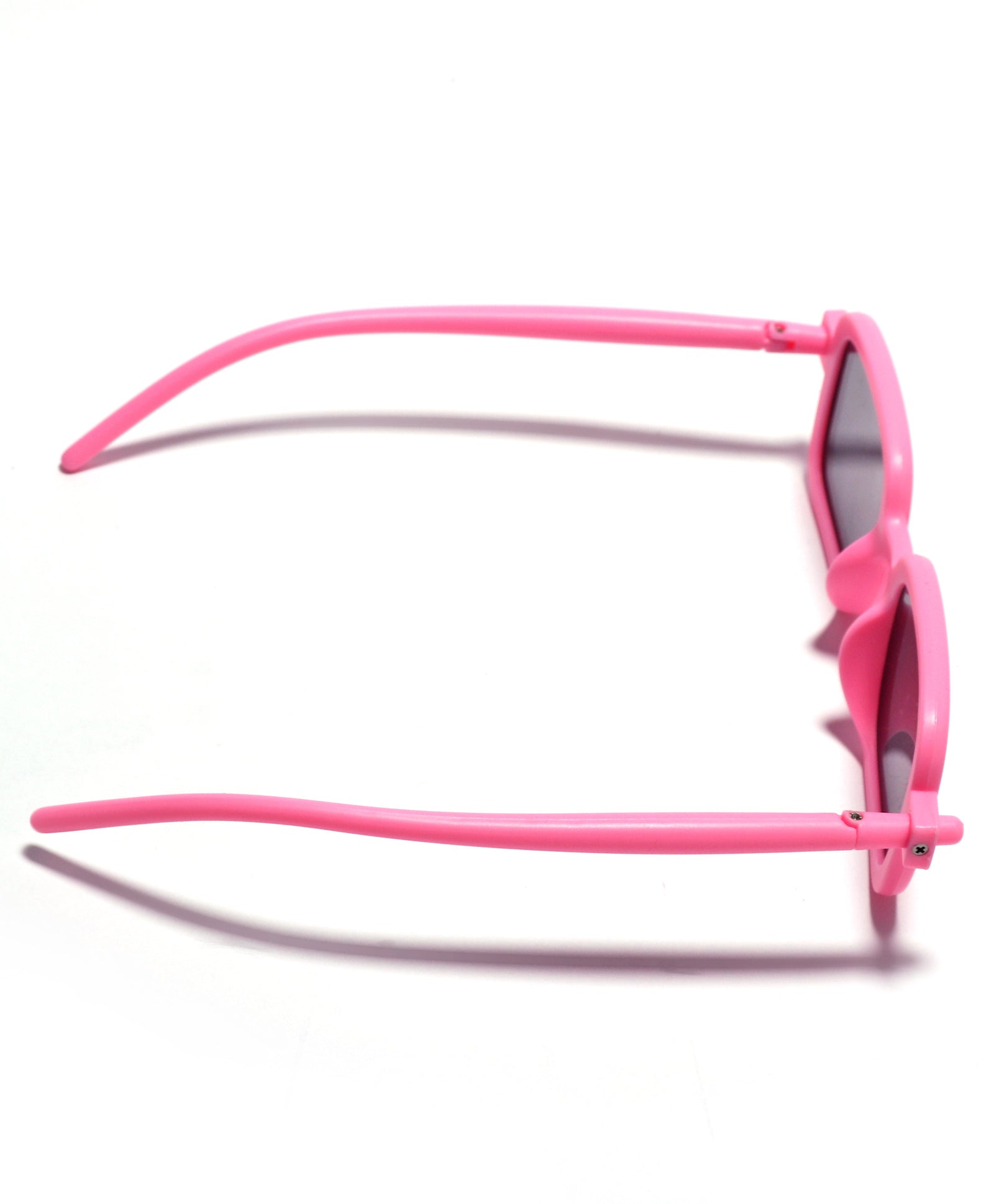 SOLID SUQARE SHAPE SUNGLASSES - PINK