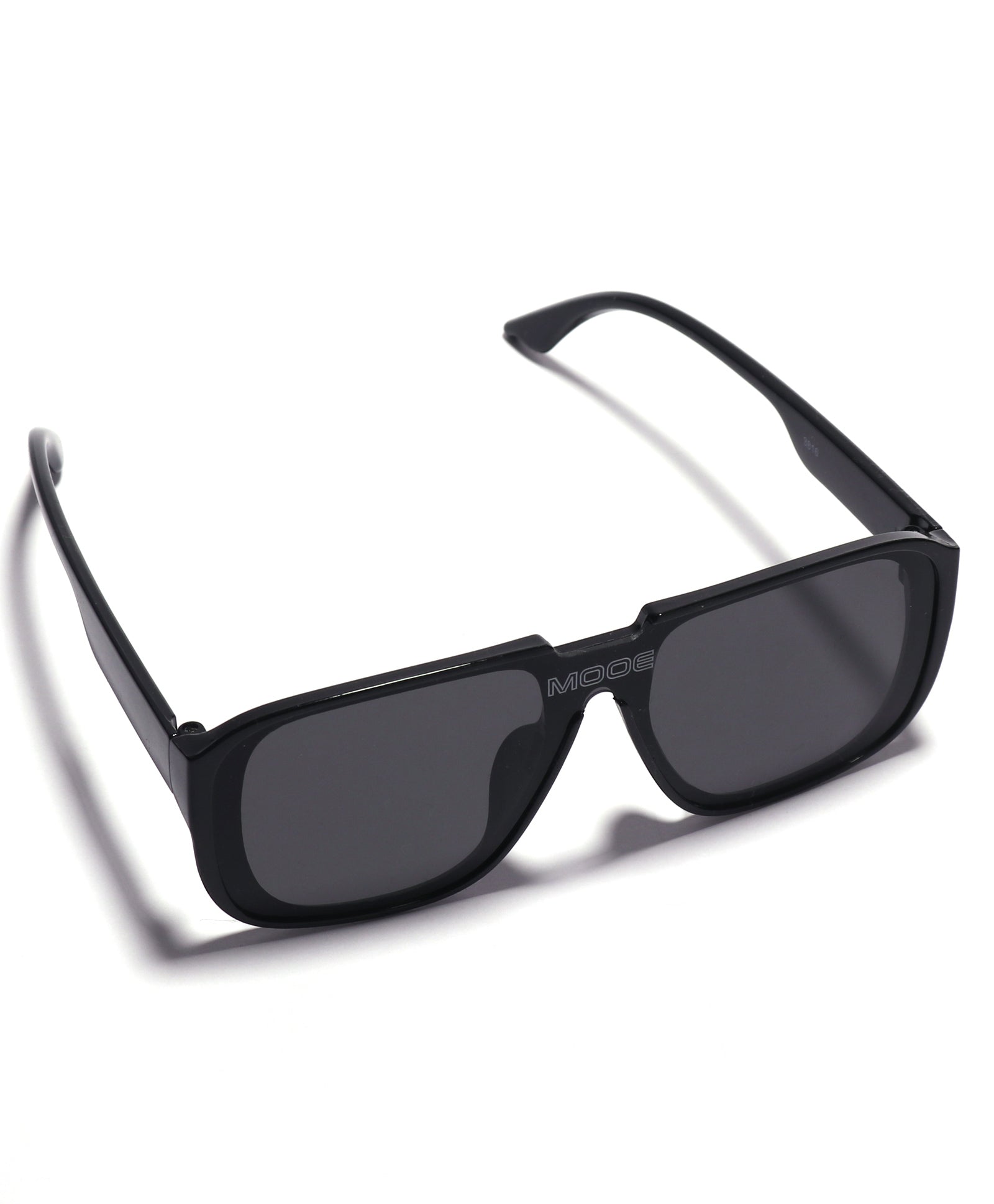 SHIELD SUNGLASSES - BLACK