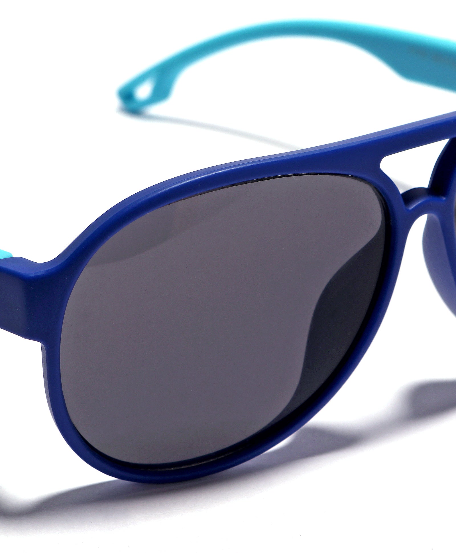 AVIATOR SHAPE SUNGLASSES - DARK BLUE