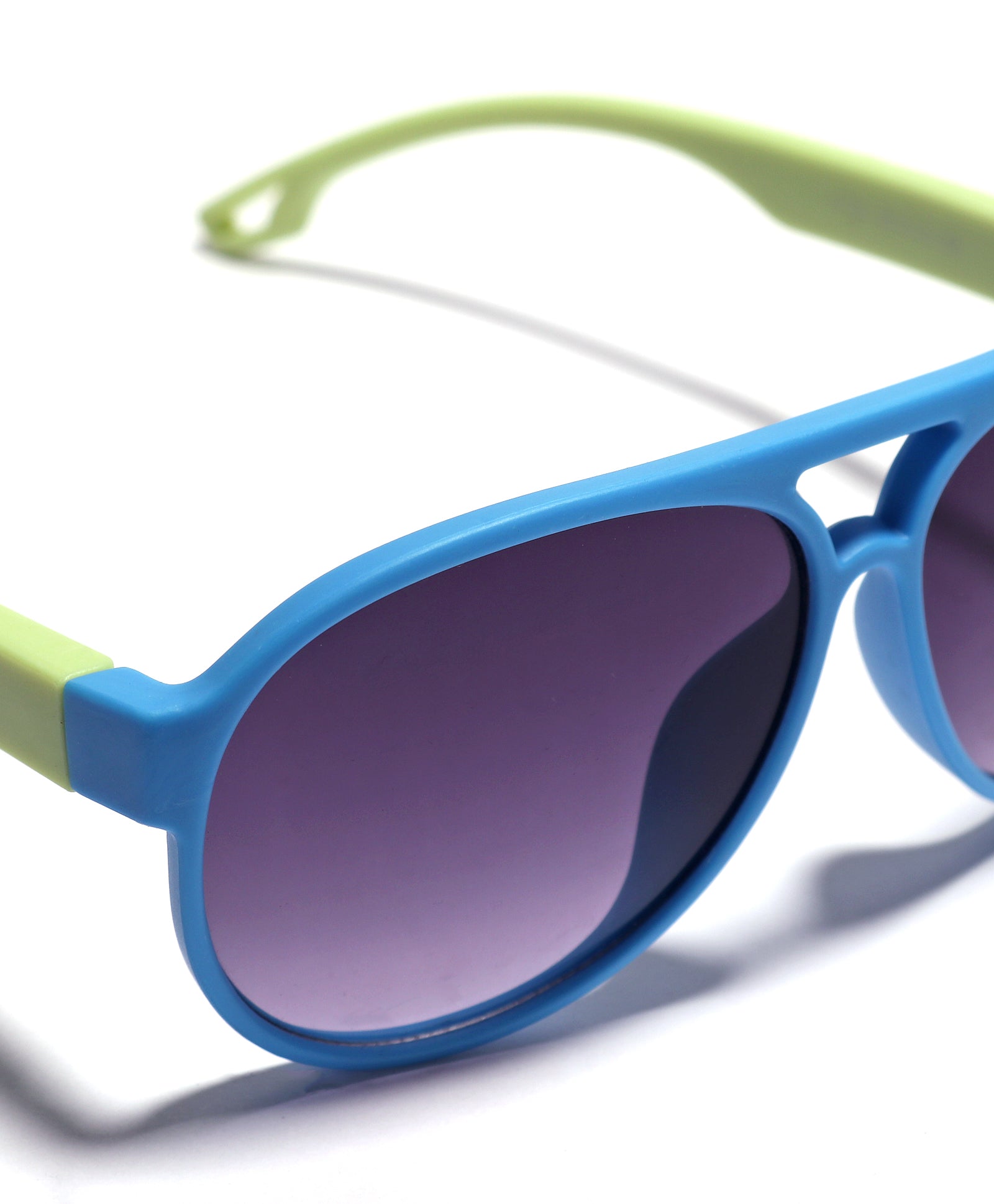 AVIATOR SHAPE SUNGLASSES - BLUE