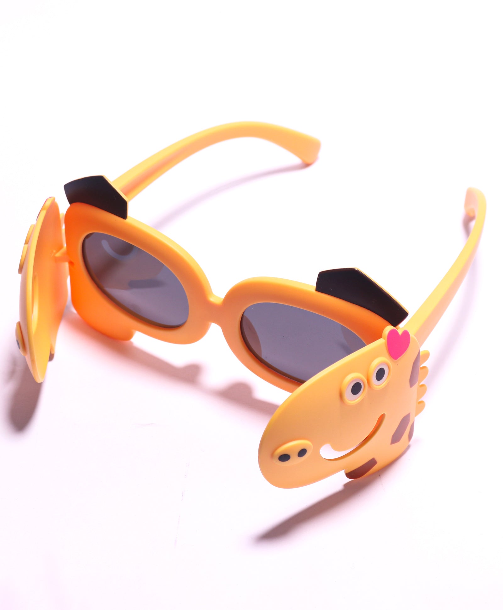 DINOSAUR FACE UNBREAKABLE SUNGLASSES - YELLOW