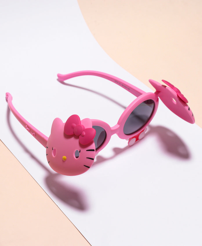 KITTY UNBREAKABLE SUNGLASSES - PINK