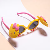 KITTY UNBREAKABLE SUNGLASSES - YELLOW