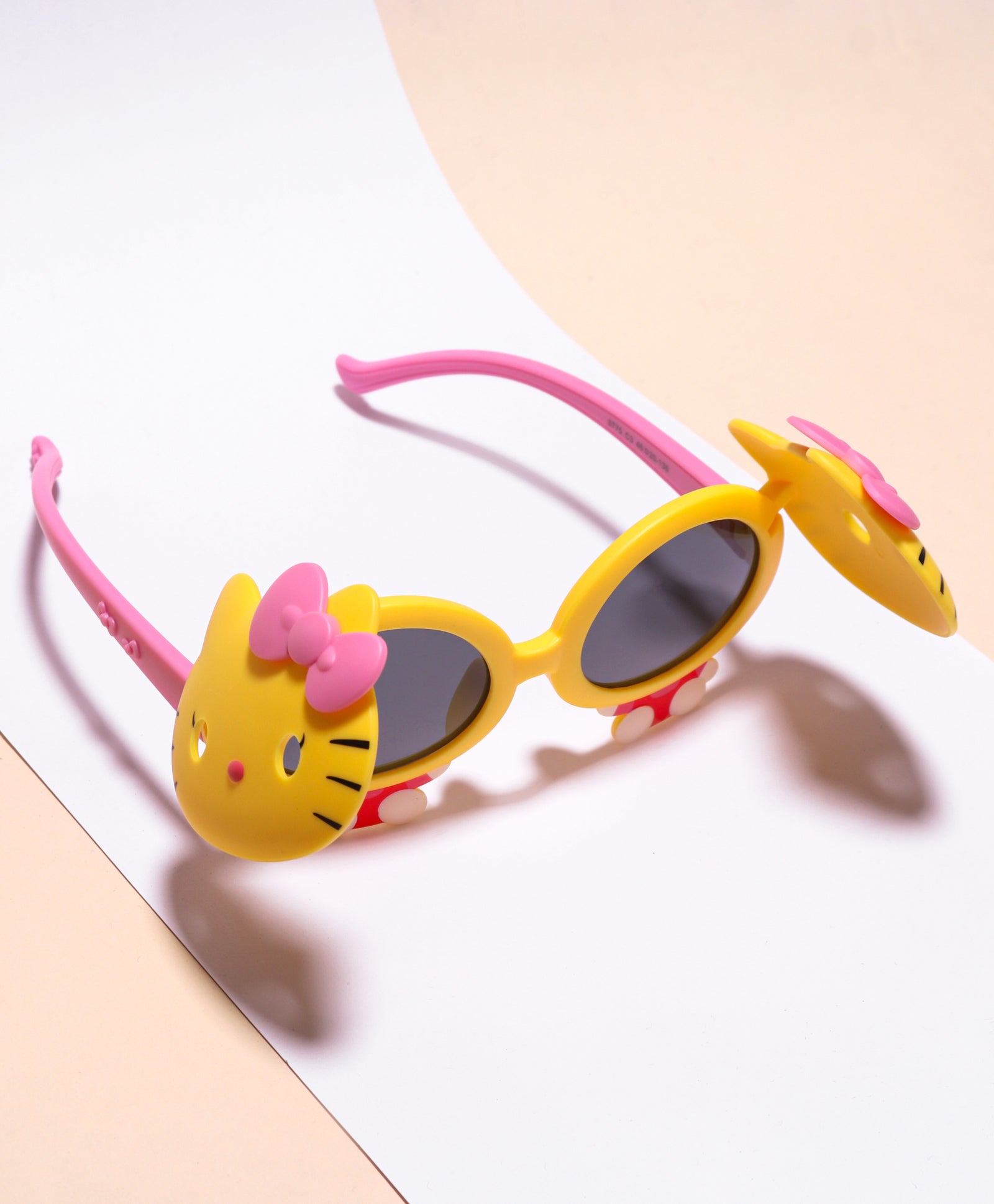 KITTY UNBREAKABLE SUNGLASSES - YELLOW