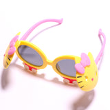 KITTY UNBREAKABLE SUNGLASSES - YELLOW