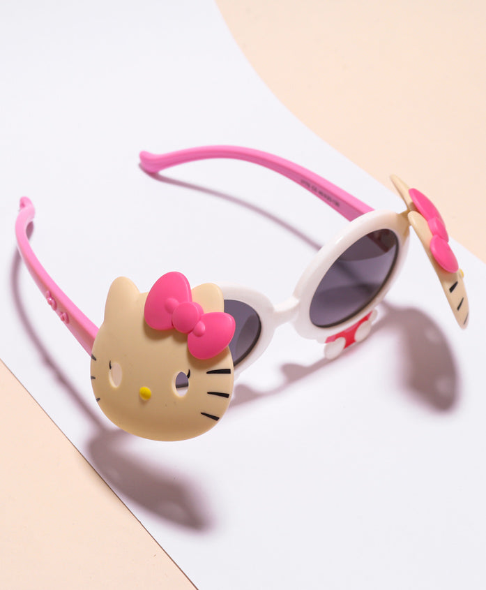 KITTY UNBREAKABLE SUNGLASSES - CREAM