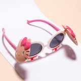 KITTY UNBREAKABLE SUNGLASSES - PEACH